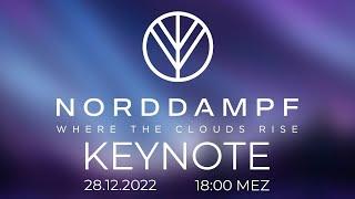 NORDDAMPF VAPORIZER KEYNOTE, 28.12.2022 - 18:00 MEZ