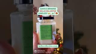 SANTAAAA!!  He’s bringing @kellocollective  candles!  #shorts #shortvideo