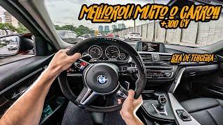 PRIMERA VEZ ACELERANDO A BMW 320i COM STG2 + INTERCOOLER!!