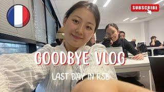 Goodbye RSB/Last course in France/ Rennes school of business/campus tour/ France / tibetan vlogger