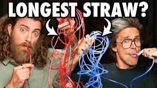 We Drink From The World's Longest Straw