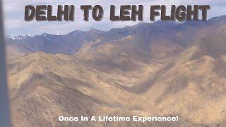 Delhi To Leh Flight | The Most Incredible Flying Experience Ever!