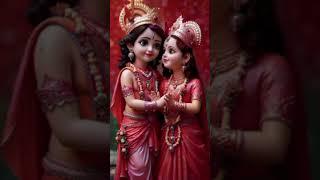 Name hai tera tarad hara jav Tera darsan hoga#beutifull krishna ji and radha rani #