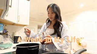 week in my life │ cooking for friendsgiving, eating lots of good food, celebrating matt's bday