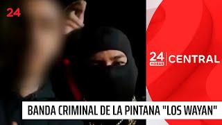 Quiénes son "Los Wayan", la banda criminal vinculada con el género urbano | 24 Horas TVN Chile