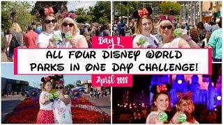 Disney World 4 Parks, 1 Day Challenge | Charlotte Ruff