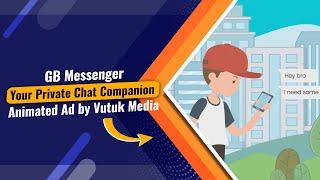 GB Messenger - Your Private Chat Companion | Animated Ad by Vutuk Media