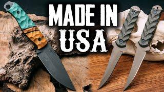 TOP 10 Best USA Made Tactical & Survival KNIVES of 2022 #2