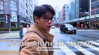 Alone in Japan | Asakusa | Shiba Cafe | Sukiyaki