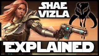 The Full Story of SHAE VIZLA Explained | Mandalore The Avenger