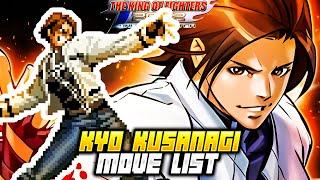 KYO KUSANAGI MOVE LIST - The King of Fighters 2002 Unlimited Match (KOF2002)