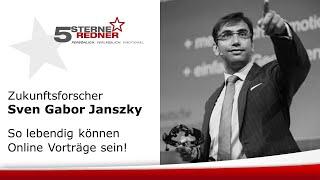 Online-Vortrag von Zukunftsforscher Sven Gabor Janszky