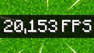 I Broke The Minecraft FPS Record…