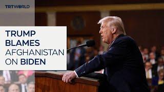 Trump criticises Biden's removal of troops from Afghanistan