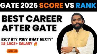 GATE 2025 Expected Cutoff & Rank | PhD & PSU Jobs | IISc, IITs, NITs ! |  Best Institutes & Career's