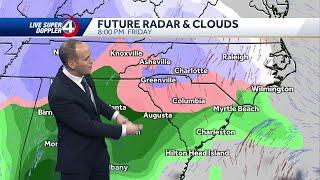 Snow and ice chances in South Carolina taking shape