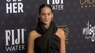 Niv Sultan 2023 Critics Choice Awards Red Carpet Arrivals
