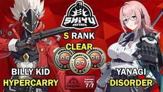 Billy Hyper & Yanagi Disorder | Shiyu Critical Node 5 to 7 S Rank | Zenless Zone Zero ZZZ 1.3