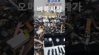 벼룩시장 여기에 로렉스나 오메가 시계가  있을까?  #골동품 #벼룩시장 #동묘시장 #shorts