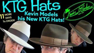 Kevin Models New KTG HATS -From Run 2! - Up Close At the Latest KTG Hats! - 🩵 Kevin’s Hats & Guitars