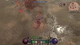 Diablo 4 Season of Blood, Rogue vs Tank Barbarian PvP - Continuous injecting a Barbarian with Poison