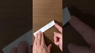 【Really comes back】How to make a paper BOOMERANG | Origami