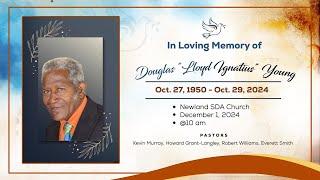 Thanksgiving Service for the Life of Douglas Lloyd Ignatius Young | AJR Productions JA | Dec 1, 2024