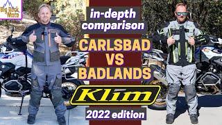 Klim Badlands Pro vs. Carlsbad | Gore-Tex ADV Protection (buyer's guide)