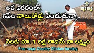 అసిల్ నాటు కోళ్లతో లాభాలు భళా || Asil ( Assel ) Country Chicken/Natu Kodi farming || Karshaka Mitra