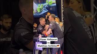 Iliyan Valkov vs Matthias “Hellboy” Schlitte at #arnoldclassic #armwrestling 2025