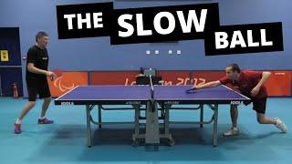 The Slow Ball - A useful tactic to disrupt the rhythm of your opponent (with Mark Mitchell)