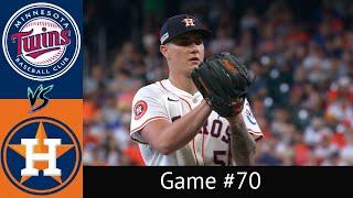 Astros VS Twins Condensed Game 6/14/25