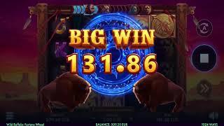 Wild Buffalo Fortune Wheel (NetGame)  Online Slot BIG WIN! 