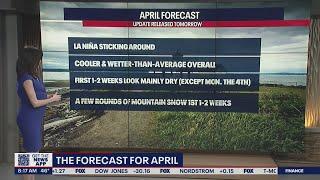 April long-range forecast for Western Washington | FOX 13 Seattle
