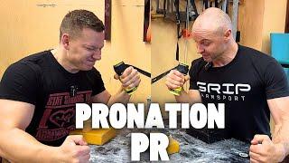 Pronation Side pressure with Multi Spinner (Armwrestling Training)