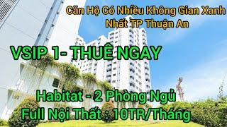 Cho thuê căn hộ Habitat có nhiều khoảng xanh nhất TP Thuận An  Lê Phan BDS