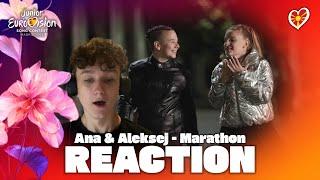 Junior Eurovision 2024: Ana & Aleksej - Marathon (Macedonia ) REACTION