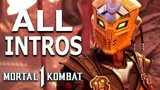 Mortal Kombat 1 Khaos Reigns - CYRAX All Intros Dialogue Character Banter MK1