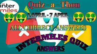 INTERMILES QUIZ ANSWERS TODAY |1ST APRIL QUIZ ANSWERS | INTERMILES QUIZ | LINGO BINGO