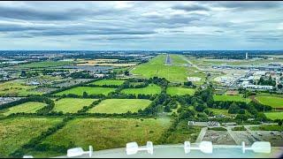 Boeing 737 Max | Dublin landing | Cockpit view