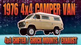 1976 4x4 Camper Van Exhaust, Shock Mounts & Test Drive! The Swim Shop 4x4 Vans