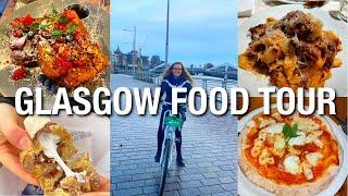 GLASGOW FOOD TOUR | ft. Bakeries, Brunch, Sugo Pasta, Pizzerias & more | *good recommendations*