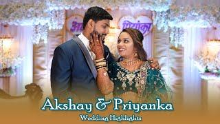 AKSHAY & PRIYANKA | CINEMATIC 2023 | WEDDING HIGHLIGHT | KUNAL CREATIONS