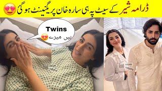 OMG Sher new Bts | Sher Episode 06 Bts | Sher Episode 7 Promo bts| Sara khan | Danish Taimoor