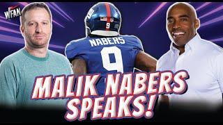 Rookie Receiver Malik Nabers Joins Evan & Tiki Live From Giants Camp