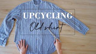 Upcycling Old Shirt | How To Transform Old Shirt Into A New One | Sewing Tutorial