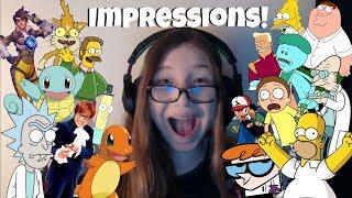 Claradactyl Does Impressions! | Ep #1