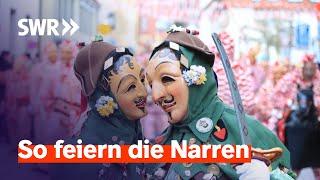 Maske, Häs und närrische Bräuche: Weingartens schwäbisch-alemannischen Fastnacht | SWR Treffpunkt