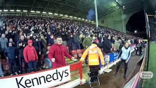 KopCam: Fans celebrate Leon Clarke's equaliser