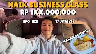 Terbang 17 Jam Naik Business Class San Fransisco ke Singapore!